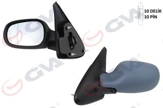 GVA-IS00 Megane 1 Sol Dış Ayna Camı Elektrikli