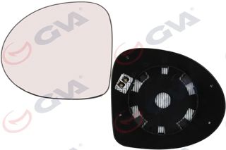 GVA Symbol Thalia 2009 - 2012 Sol Dış Ayna Camı Isıtmalı 7701067336
