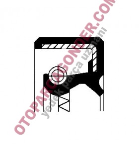 01033808B AKS KEÇESİ ÖN CLIO III-MGN II-LGN II-MODUS 40x55x8x13 ÇIKIŞ