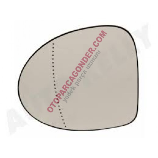 Dış Ayna Camı Sol Symbol Thalia 2009 - 2012 7701070382T