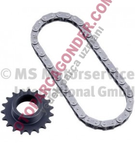 YAĞ POMPA ZİNCİR DİŞLİSİ CLIO-KANGOO-MEGANE 1.5DCI K7J K7M K9K