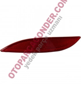 Arka Tampon Reflektörü Sağ Megane 3 Fluence 265600004RT