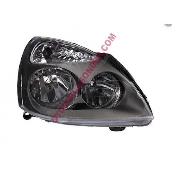 Clıo - Symbol 2002 - 2008  Far Komple Sol Gri Çift Optik 7701057658