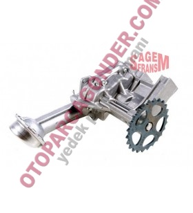 YAĞ POMPASI KARTER DEĞİŞMEYEN TİP R19-CLIO I-EXP-MGN 1.4 E6J-E7J-E7F 90-97 BÜYÜK