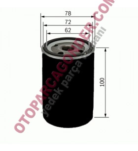 YAĞ FİLTRESİ FIAT DOBLO-BRAVA-BRAVO-FIORINO-TEMPRA-TIPO-UNO-SLX-ALBEA-PALIO-PUNT