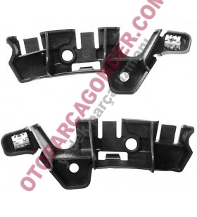 Renault Megane 3 Ön Tampon Bağlantı Braketi Takım 620500001RT