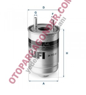 YAKIT FİLTRESİ MEGANE III 09 width=