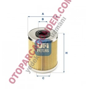 YAKIT FİLTRESİ MASTER II-MASTER III-TRAFIC II-MOVANO II-VIVARO 2.2DTI-2.5DTI-2.5