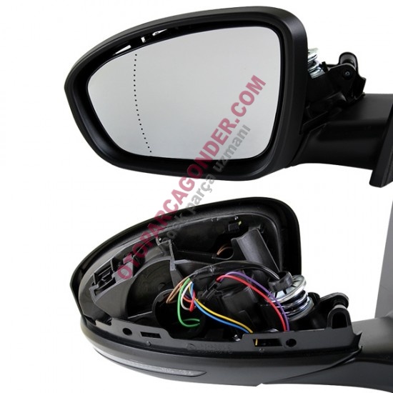 Renault Megane 4 Dış Dikiz Ayna Komple Sol ''Elektrikli Katlanır''  963027851RT